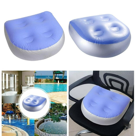 4x slip Spa Seat Waterproof Soft Inflatable Cushion