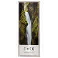 thumbnail image 1 of 4x10 In Frame White Real Wood Picture Frame Width 0.75 inches | Interior Frame Depth 0.5 inches |, 1 of 8