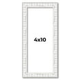 thumbnail image 1 of 4x10 In Frame White Real Wood Picture Frame Width 0.75 inches | Interior Frame Depth 0.5 inches |, 1 of 8