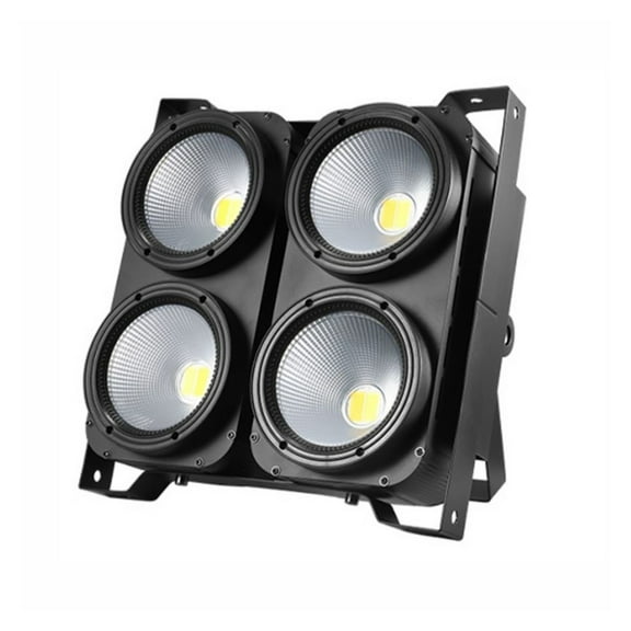4x100W COB Audience DMX Light 4 Eyes COB Blinder Light Optional Control LED Individually For Disco Party Concert