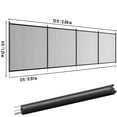 thumbnail image 1 of 4x12 FT Pool Fence for Inground Pools, Removable Safety Mesh Fence for Kids and Pets, Easy DIY Installation, Durable Teslin PVC Material, Protects Children and Pets Around Swimming Pool, 1 of 6