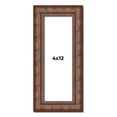 thumbnail image 1 of 4x12 In Dark Brown Bamboo Real Wood Picture Frame Width 1.5 inches | Interior Frame Depth 0.5, 1 of 8