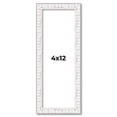 thumbnail image 1 of 4x12 In Frame White Real Wood Picture Frame Width 0.75 inches | Interior Frame Depth 0.5 inches |, 1 of 8