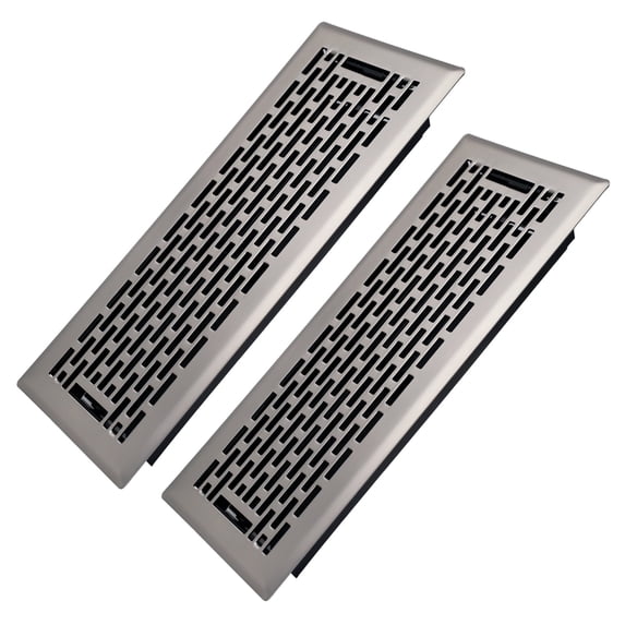 COZZIVITA, Floor Register, 4x12 Inches 2-Pack, Heavy Duty Steel ...