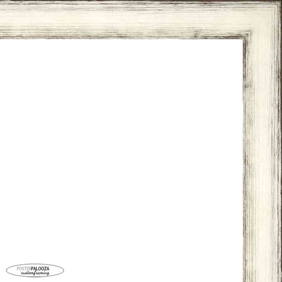 4x12 Modern Shadow Box 1.5" Depth Silver Picture Frame - UV Acrylic, Backing, Hanging Hardware