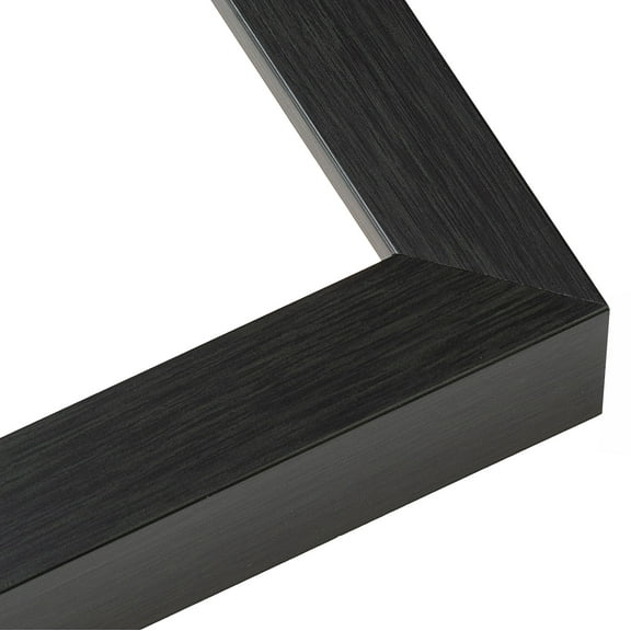 4x12 Shadow Box 1" Depth Grey Picture Frame - UV Acrylic, Backing, Hanging Hardware