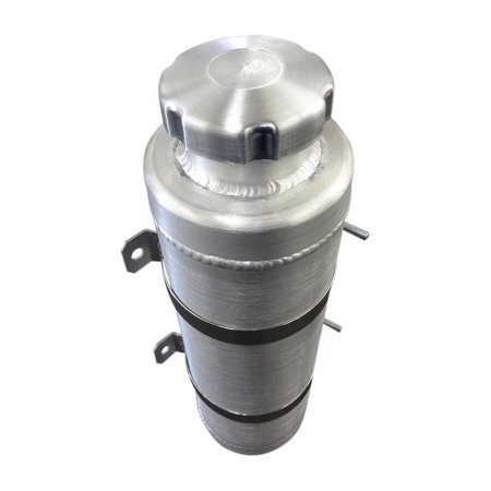 4x12 Vertical Spun Aluminum Gas Tank - .58 Gallon - 1/8 NPT