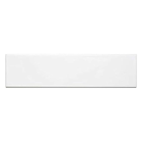 4x16 White Matte Ceramic Subway Wall Tile for Kitchen Backsplash ...