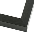 thumbnail image 1 of 4x18 In - 4 x 18 Charcoal Flat Solid Wood Frame with UV Framer's Acrylic & Foam Board Backing -, 1 of 8