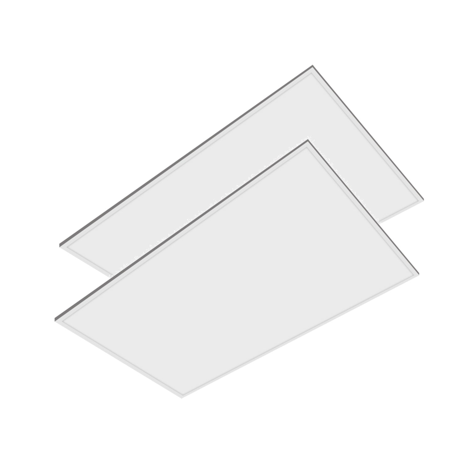 4x2’ Flat Panel LED Light 5 Power/CCT Adjustable 35/40/50/60/72W, 5700k