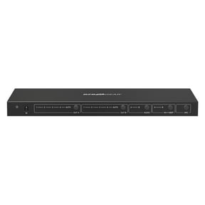 4x2 HDMI 4K 60Hz 18Gbps Matrix Switcher with Audio & Downscaling Support, Black