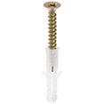 thumbnail image 1 of Uxcell 4x20mm Expansion Bolt Plastic with Screw White 20 Pack, 1 of 5