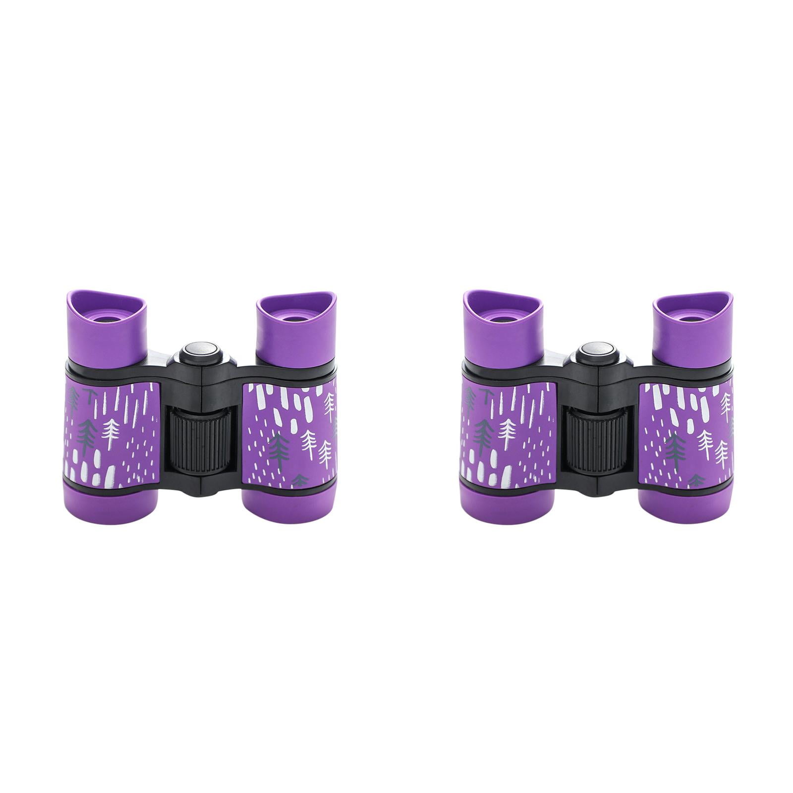 4x30 Compact Binoculars for Kids & Adults - Shockproof Mini Folding Telescope for Bird Watching, Camping, Outdoor Play - High Resolution Optics (Great Gift Idea)