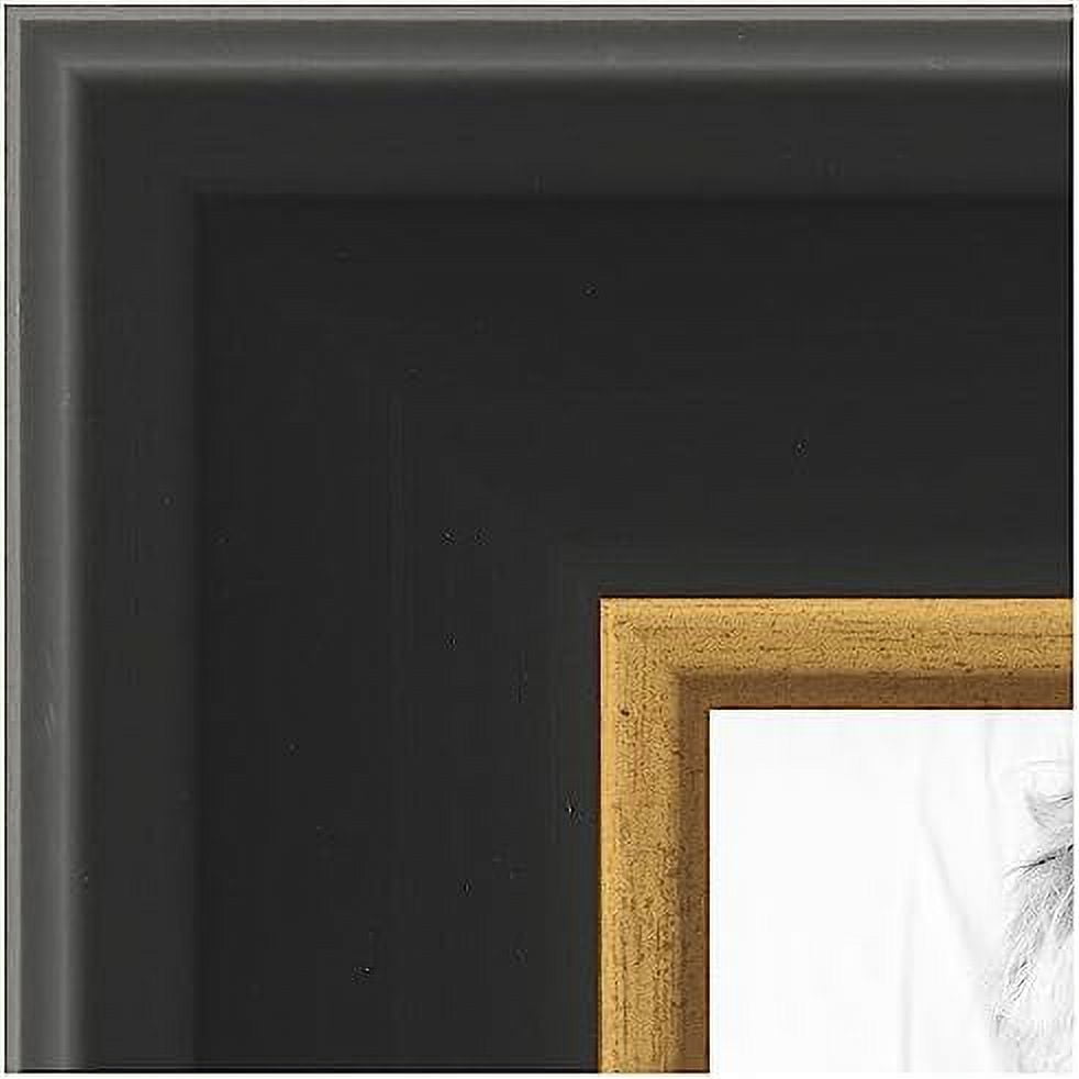 Mainstays 5x7 Linear Gallery Tabletop Picture Frame, White