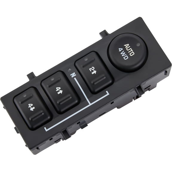 4x4 4WD Wheel Drive Button,Fits for 2003-2007 Chevrolet Silverado, Chevy Suburban,Tahoe, Avalanche,Fits for GMC Yukon, Sierra.Transfer Case Switch, Replaces OE 15164520, 15136039, 19259313