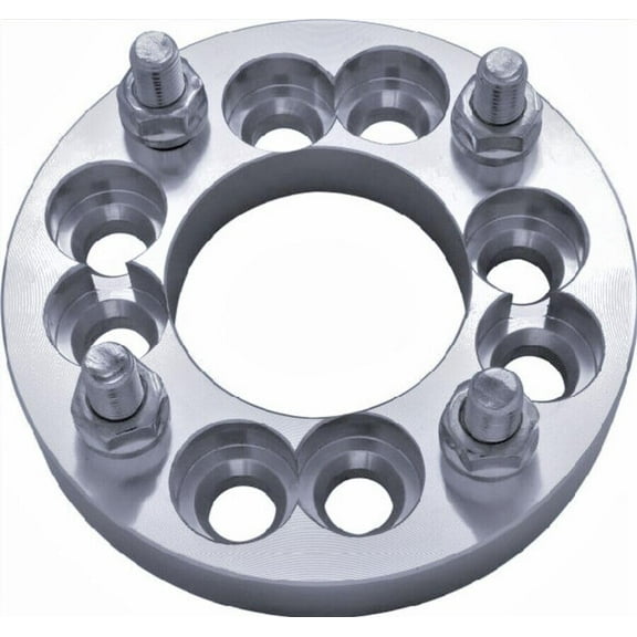 4x4.5 to 4x100 Wheel Adapters 1" Inch Compatible with 4x100 Rims On 4x114.3 Cars 12x1.5 Grade 12.9 Studs One Piece
