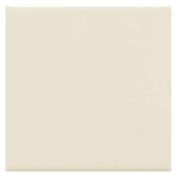 4x4 Almond 0135 Glossy Finish Ceramic Subway Tile Shower Walls Backsplash Made in USA (12.5SF Full Box 100PCS)