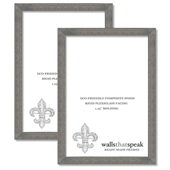 4x4 American Barn Picture Frame for Puzzles Posters Photos or Artwork (2-Pack)