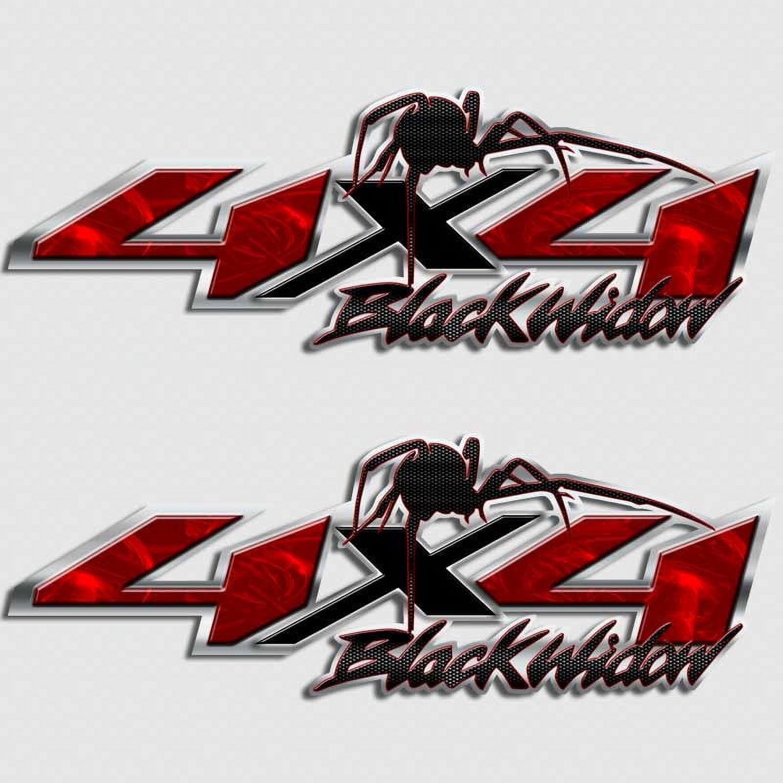 AfterShocks Waterproof Automotive Decals & Stickers, Plastic Black