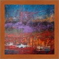 thumbnail image 1 of 4x4 Flat Brown Picture Frame - UV Acrylic, Foam Board Backing, Hanging Hardware, 1 of 7