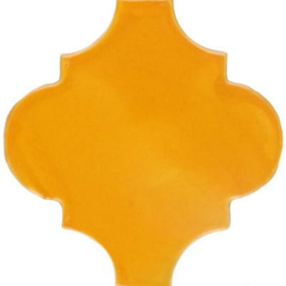 4x4 Lantern Yellow Mexican Tile, Set of 9 pcs