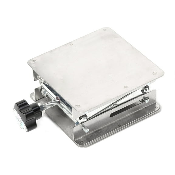 4x4" Scientific Lab Jack Stainless Steel Lifting Platform Stand Rack Scissor Lif