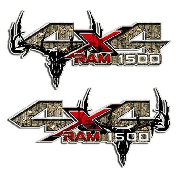 4x4 Truck Camouflage Archery Hunting Sticker