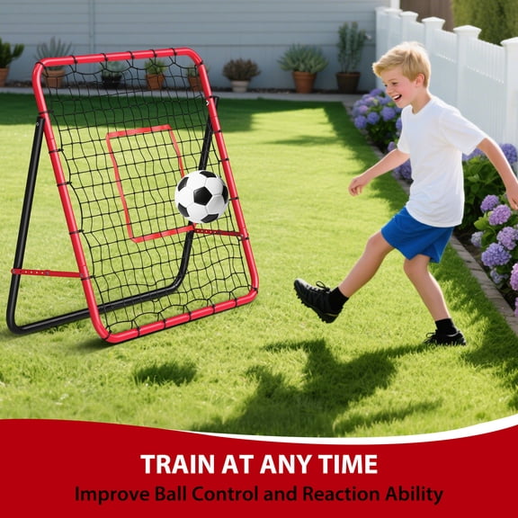 4x4 ft Adjustable Two-Sided Rebounder N-e-t for Softball Portable Backyard Training