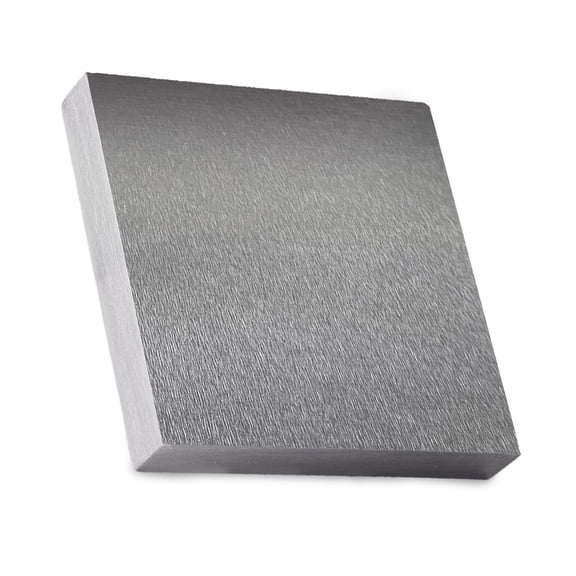 4x4Inch Steel Block Heat Treated Scratch Resistant Flat Steel Block for Jewelry Making Metal Stamping and Repair