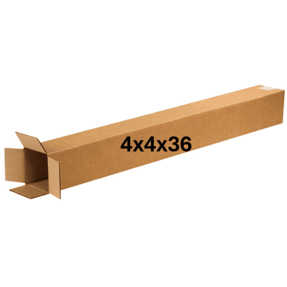 4x4x36 (200 lb strength) | SINGLE CARDBOARD BOX | BAT BOX