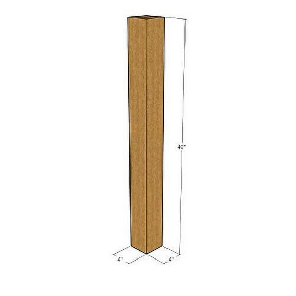 4x4x40 Cardboard Packing Mailing Moving Shipping Corrugated Boxes Cartons - 32 ECT