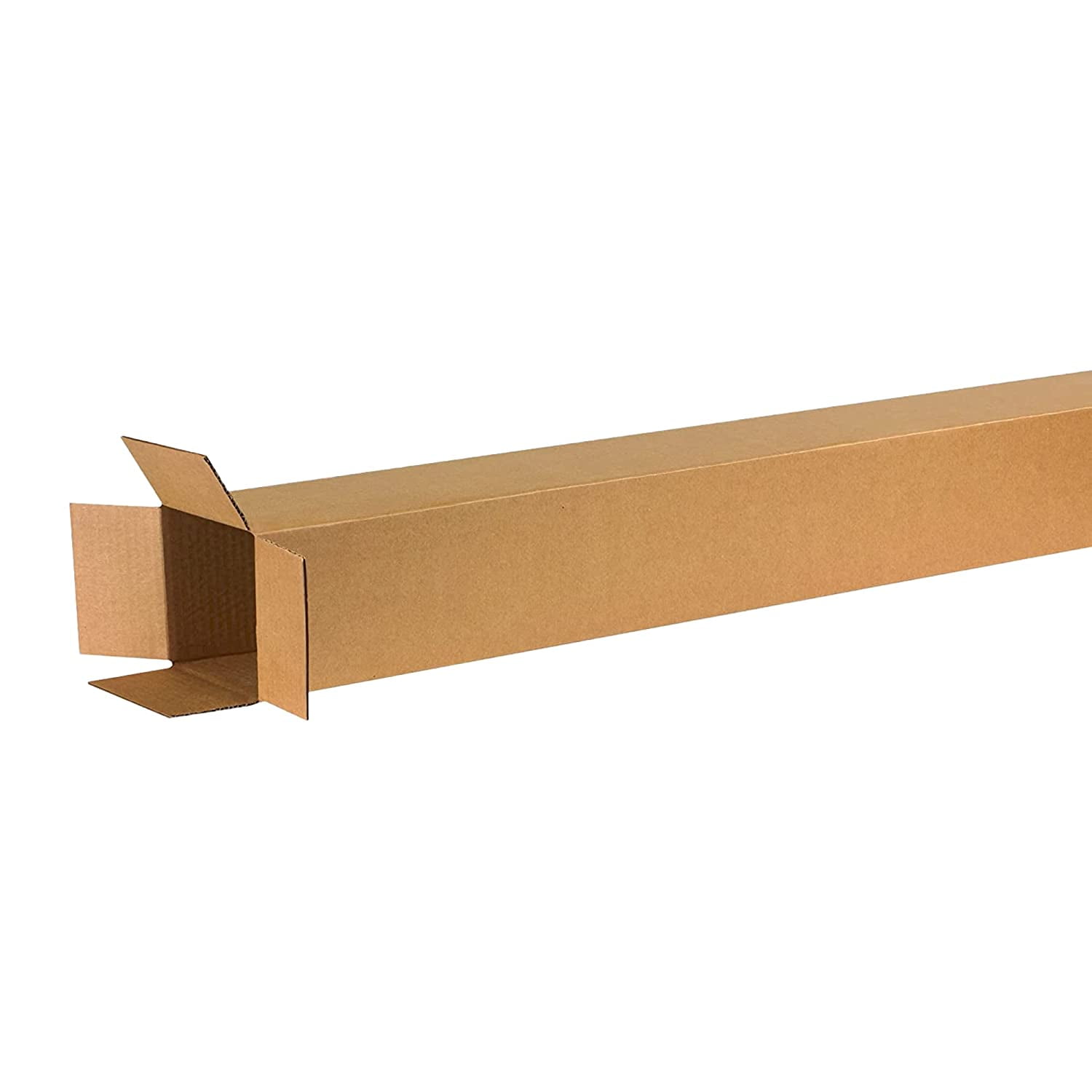 4x4x60 Tall Corrugated Boxes, Tall, 4L x 4W x 60H, Pack of 25
