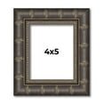 thumbnail image 1 of 4x5 Frame Black Bamboo Solid Wood Picture Frame Width 1.5 Inches | Interior Frame Depth 0.5 Inches, 1 of 8