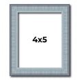 thumbnail image 1 of 4x5 Frame Blue Scuffed Farm Board Solid Wood Picture Frame Width 0.75 Inches | Interior Depth 0.5, 1 of 8