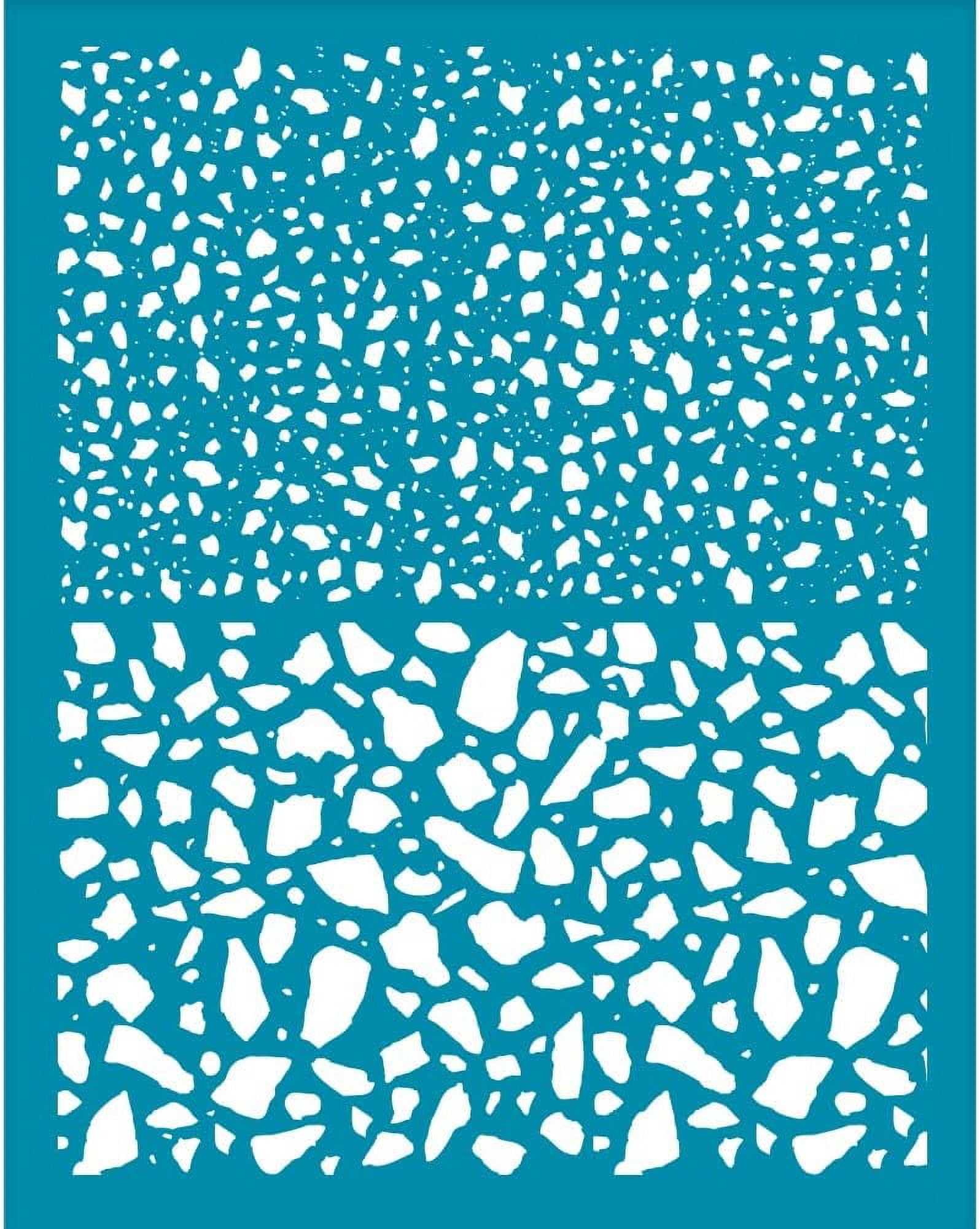 4x5 Inch Clay Stencils Marble Pattern Silk Screen DIY for Polymer Clay ...
