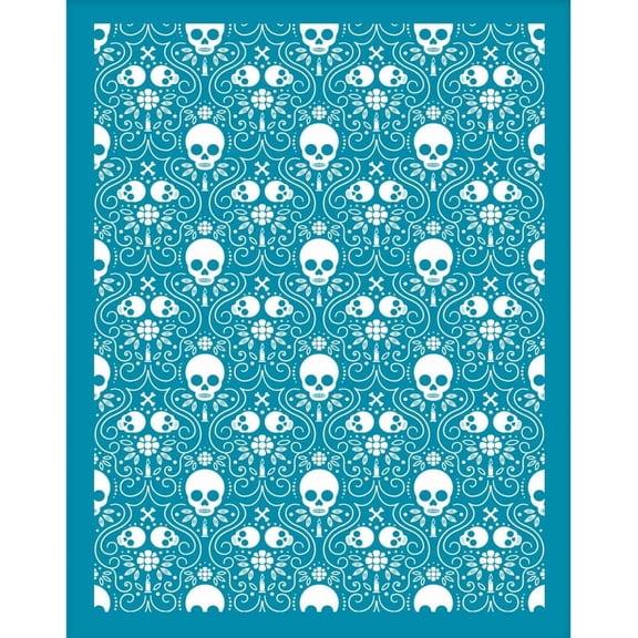 4x5 Inch Clay Stencils Non-Adhesive Silk Screen Stencil and Bones Clay Silk Screen Reusable Mesh Transfer