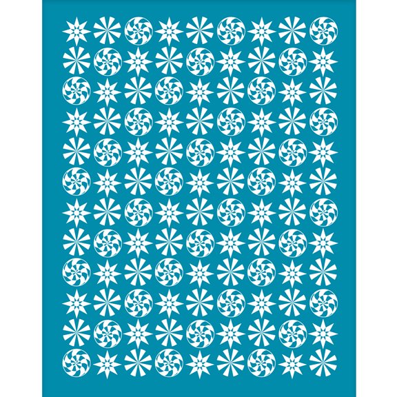 4x5 Inch Lollipop Clay Stencils Windmill Silk Screen for Polymer Clay Silk Screen Stencils Mesh Transfer Stencils for Polymer Clay Jewelry Making DIY
