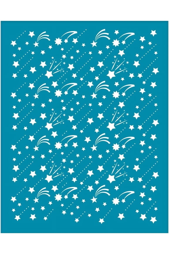 4x5 Inch Meteor Clay Stencils Silk Screen for Polymer Clay Shooting Star Silk Screen Printing Stencils Non-Adhesive Mesh Transfer for Polymer Clay Earrings Jewelry Making colorful DIY