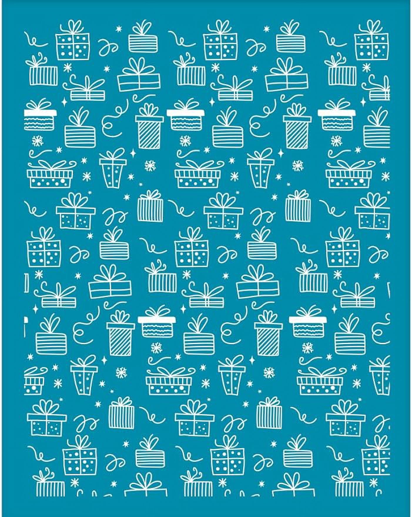 4x5 Inch Silk Screen Stencils for Polymer Clay Snowflake Gift Box Clay ...