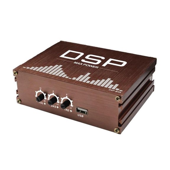 4x50W Car DSP Digital Processor Support APP Control 4 Channel Power Amplifier Non Destructive Modification Spe