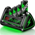 thumbnail image 1 of 4x5520mWh USB Rechargeable Xbox One Battery Charger Station for Xbox Series X|S/Xbox One S/X/Elite Controllers, 1 of 7