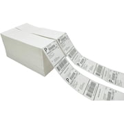 4x6 100x150mm Fanfold Direct Thermal Shipping Labels 2 Stacks | 4000 Labels