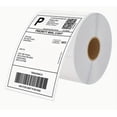 thumbnail image 1 of 4x6" 500 Labels/ Roll Direct Thermal Shipping Labels Self-Adhesive, 1 of 7