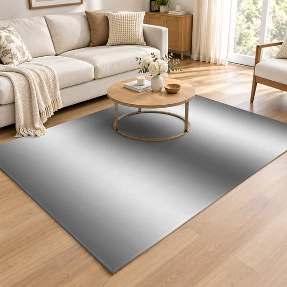 4x6 Area Rugs for Living Room, Dark Gray Washable Non-Slip Rug for ...