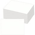 thumbnail image 1 of 4x6 Blank White Cardstock (Set of 100) - Card Stock for Printer Postcards, Photo Paper Invitations, Greeting, Note, Thank You, DIY Making, Index Cards - Plain for Writing, Stamping, Printing, Art, 1 of 9