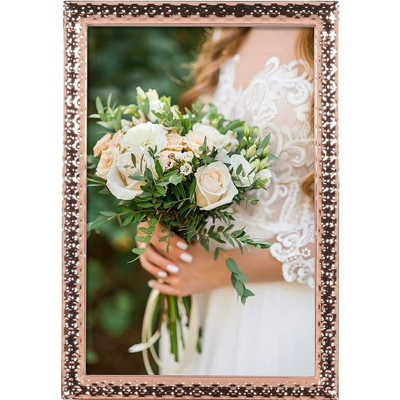 4x6 Copper Metal Hammer Effect