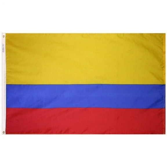 4x6' DURAWAVEZ COLOMBIA NYLON FLAG CH&G