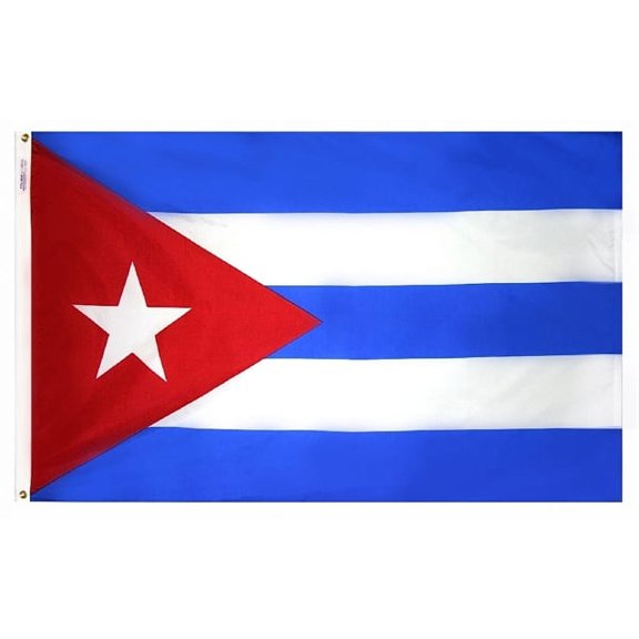 4x6' DURAWAVEZ CUBA NYLON FLAG CH&G