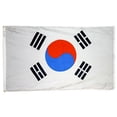 thumbnail image 1 of 4x6' DURAWAVEZ SOUTH KOREA NYLON FLAG CH&G, 1 of 1