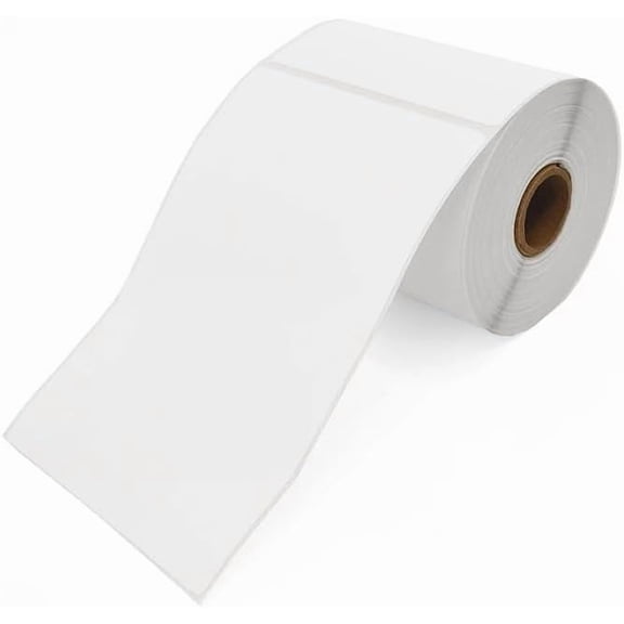 4x6 Direct Thermal Labels, Self Adhesive Synthetic Paper Shipping Labels, Vinyl Sticker Labels, Resistant, Compatible with , MUNBYN, iDPRT Thermal Printers - 100 count